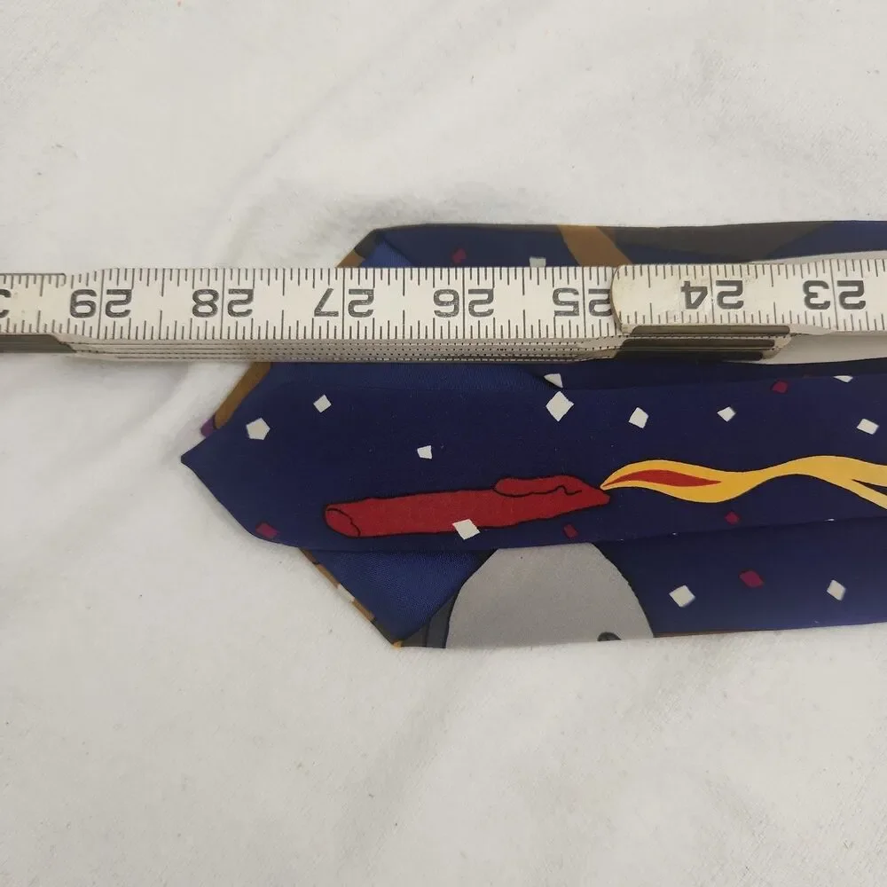 Tie Beatles Silk Necktie Birthday George Harrison 1991 Apple Corps Manhattan VTG